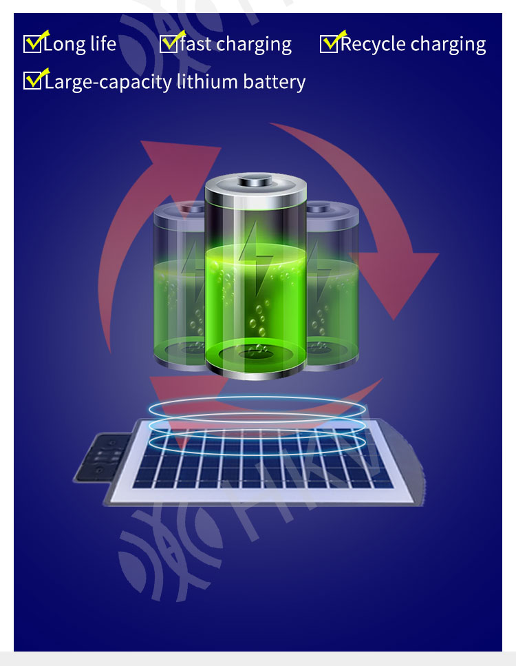 5led light source non-rechargeable solar lamp