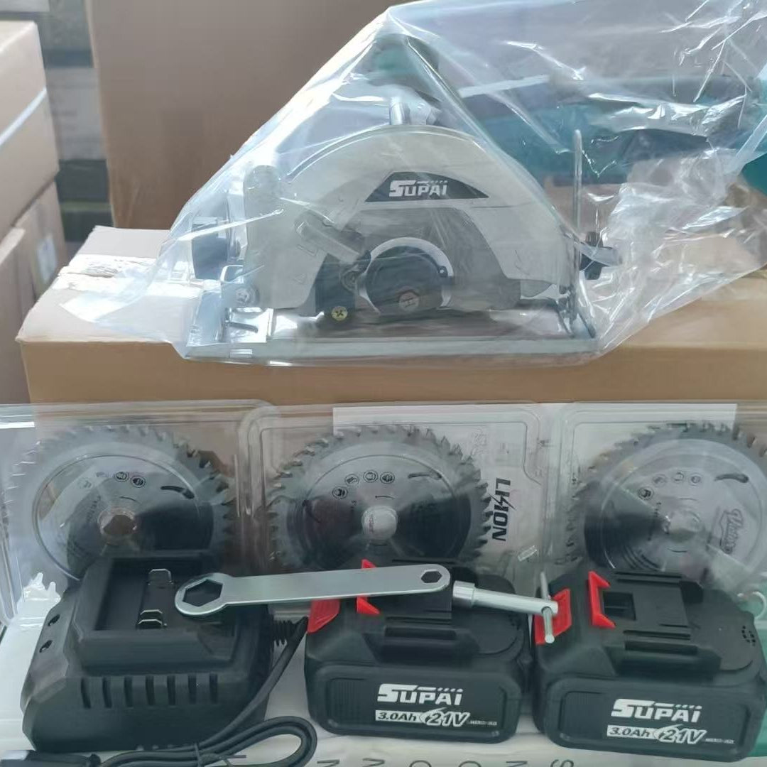 5-inch circular saw comes with 3 saw blades