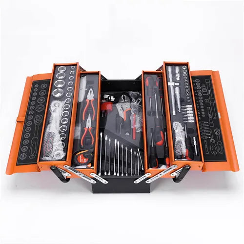 (Clearance Sale)85-piece multi-layer foldable auto repair and home decoration tool set