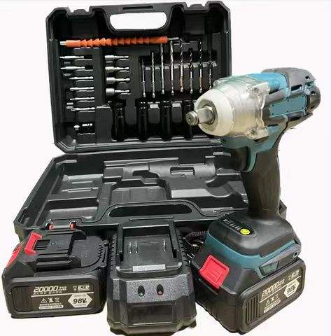 28-piece electric impact wrench set