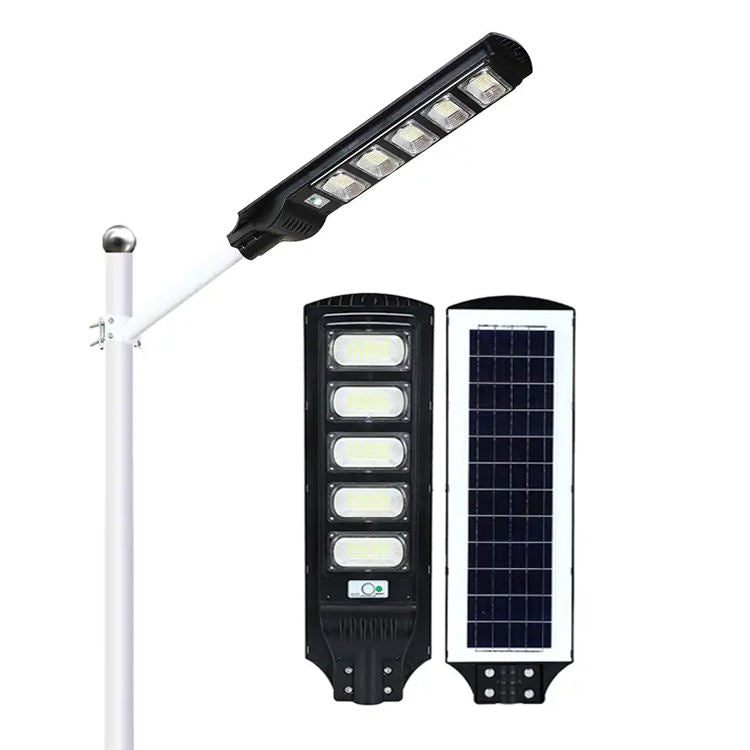 5led light source non-rechargeable solar lamp