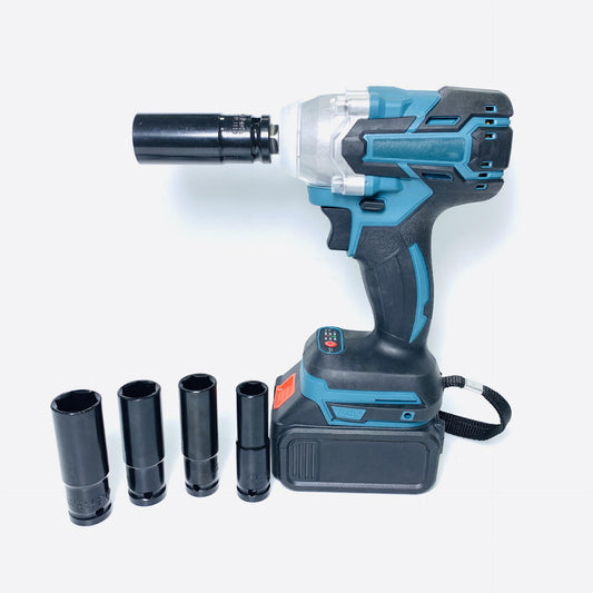 28-piece electric impact wrench set