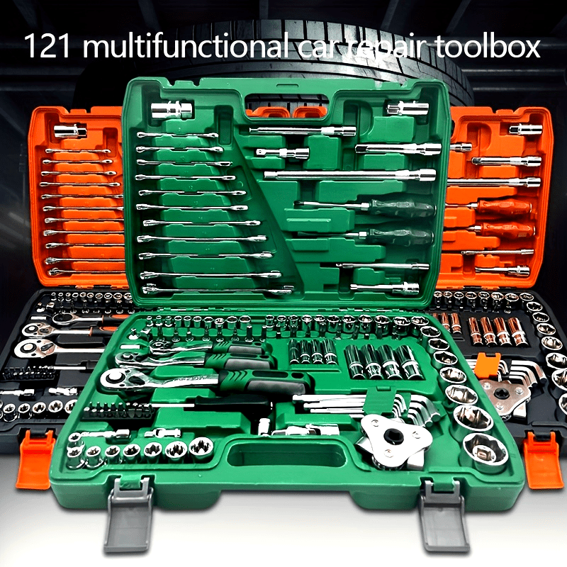 （Clearance Sale）121 pieces auto repair tool set